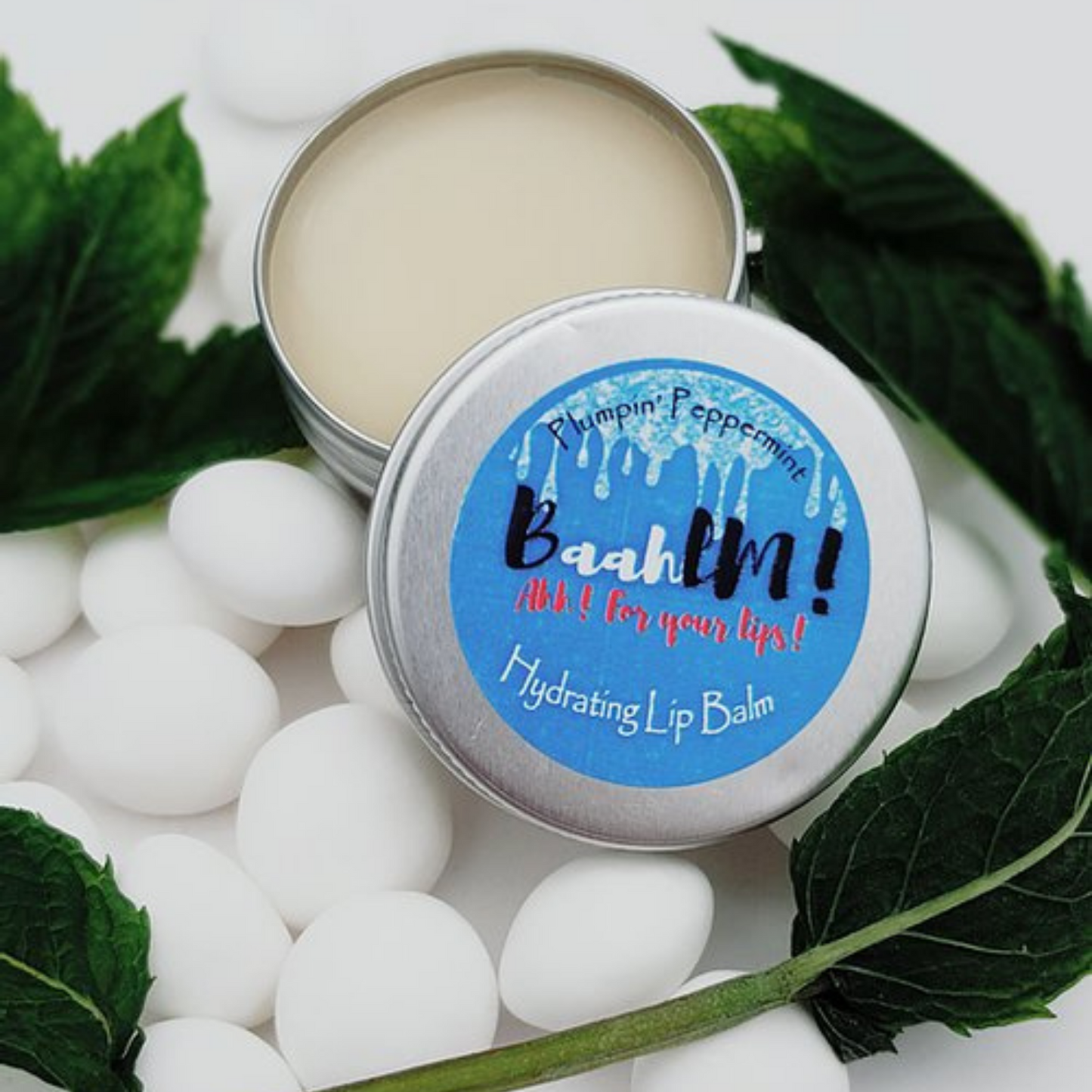 BaahLM! - Lip Balm - Plumpin' Peppermint