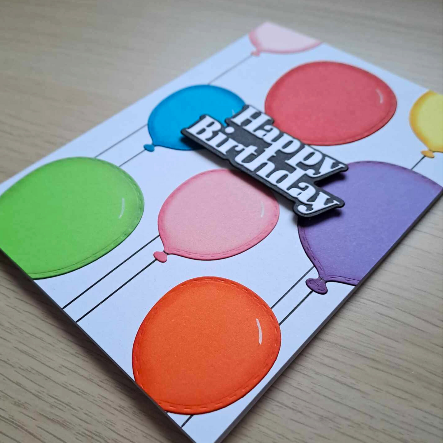 Balloon Birthday Card