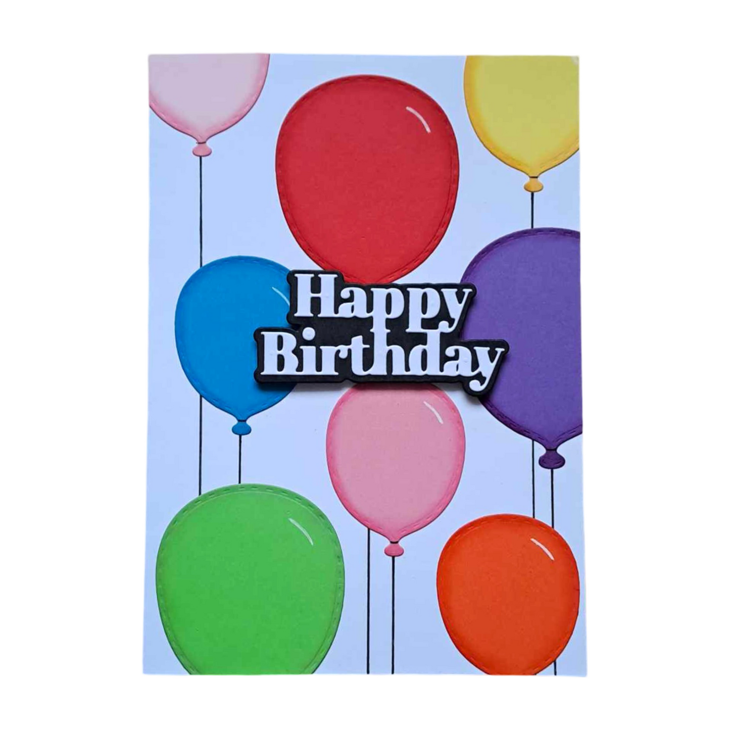 Balloon Birthday Card