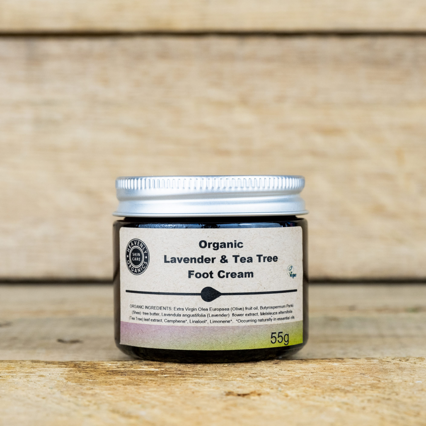 Heavenly Organics - Foot Cream - Lavender & Tea Tree