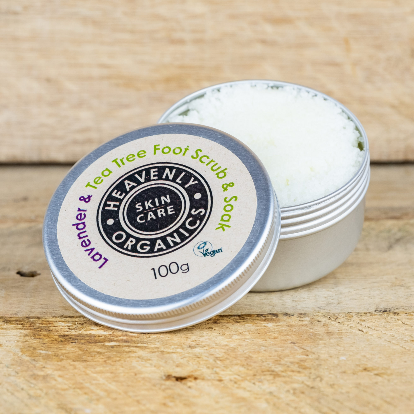 Heavenly Organics - Foot Scrub & Soak - Lavender & Tea Tree