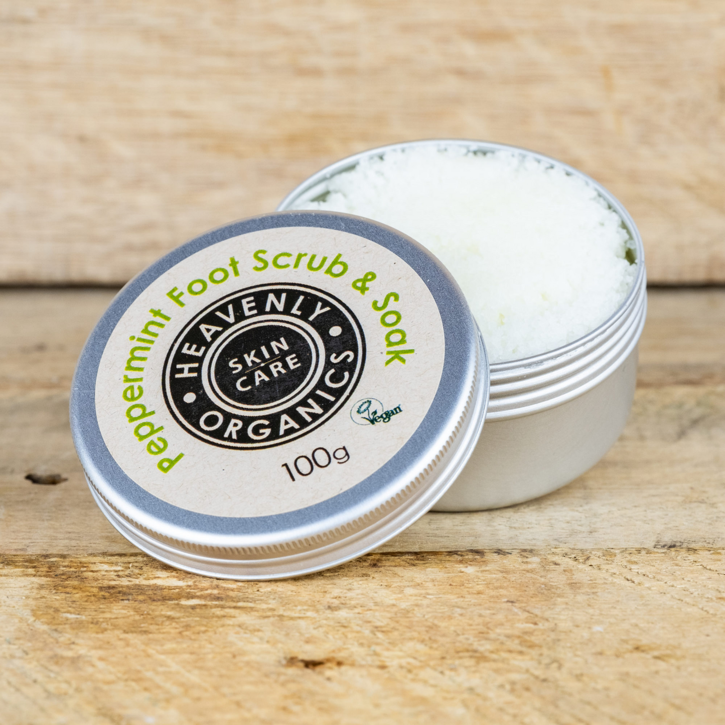 Heavenly Organics - Foot Scrub & Soak - Peppermint