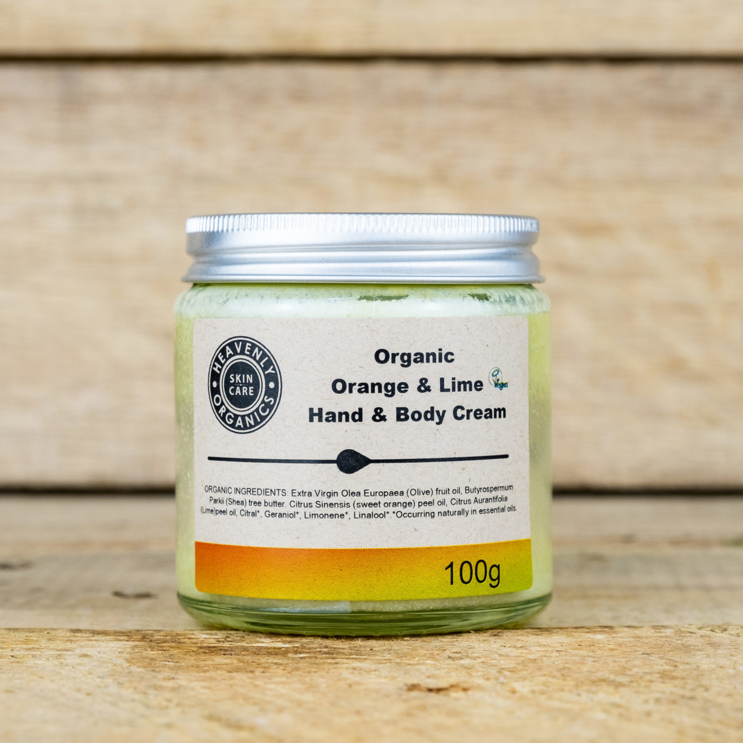 Heavenly Organics - Hand & Body Cream - Orange & Lime