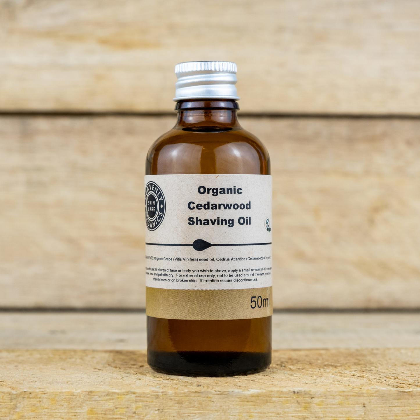 Heavenly Organics - Shaving Oil - Cedarwood
