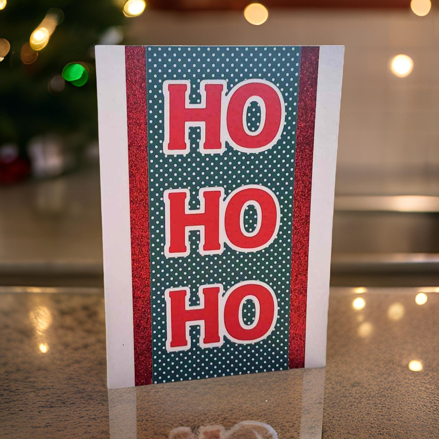 Ho Ho Ho Christmas Card