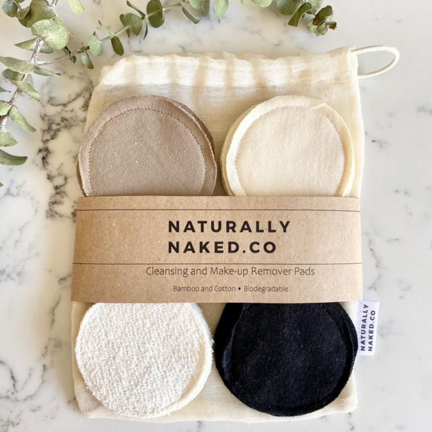 Naturally Naked. Co - Cleansing and Make-Up Remover Pads