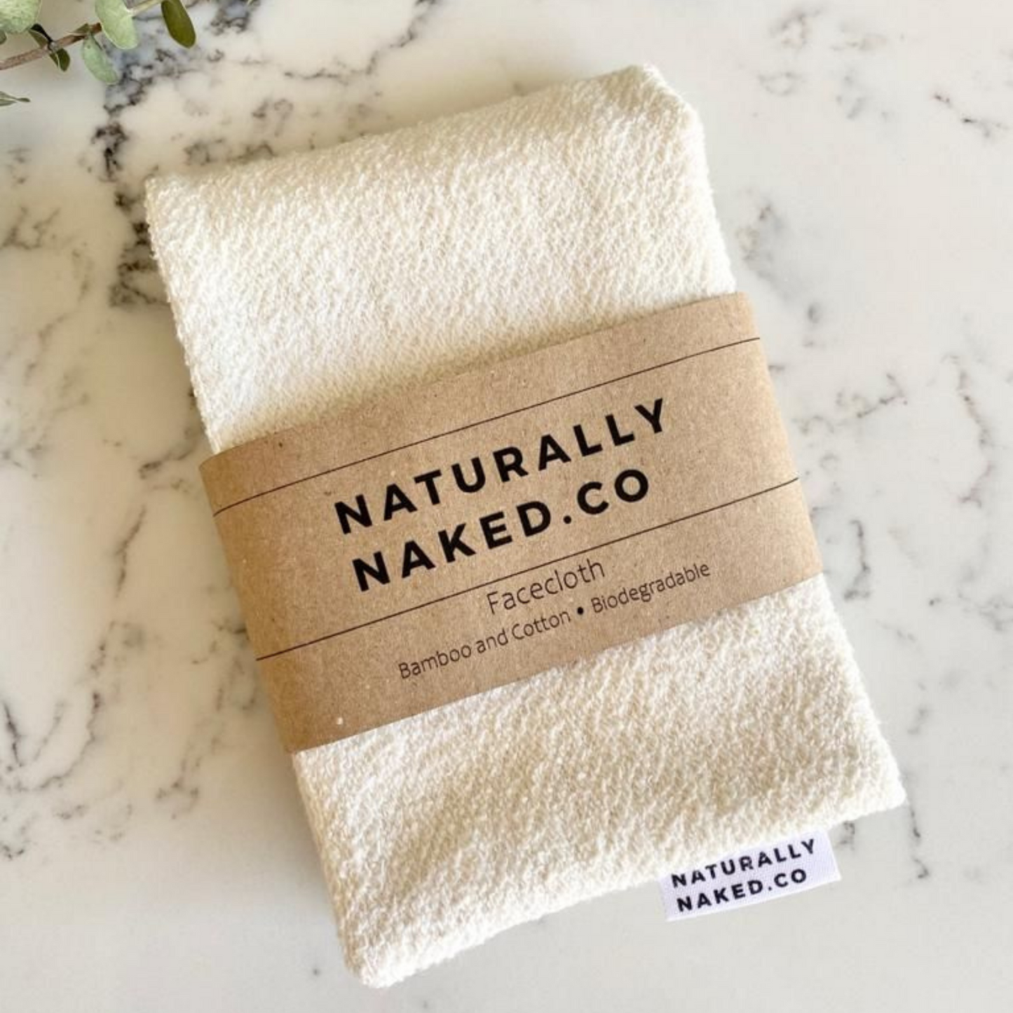 Naturally Naked. Co - Facecloth