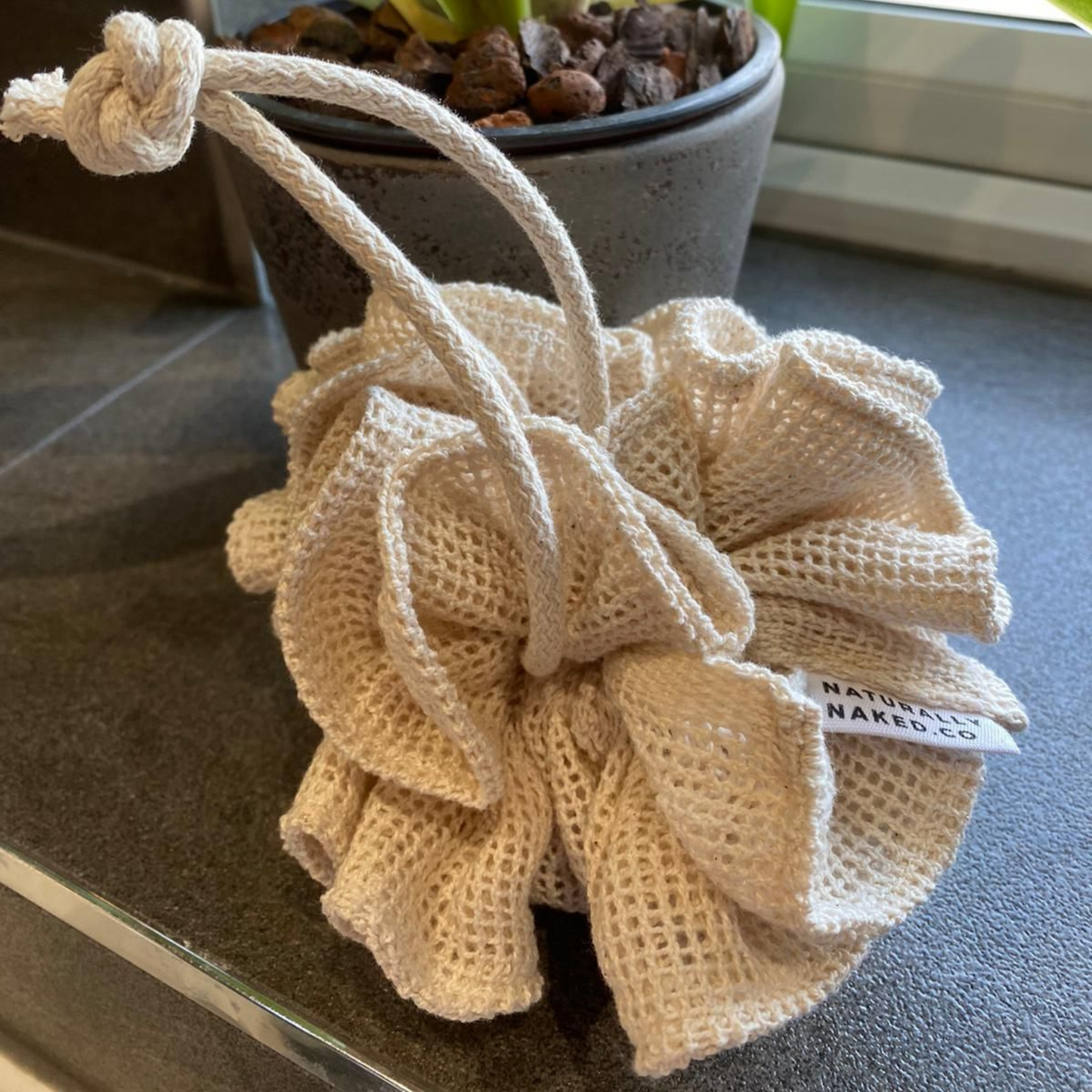 Naturally Naked. Co - Organic Cotton Pouf