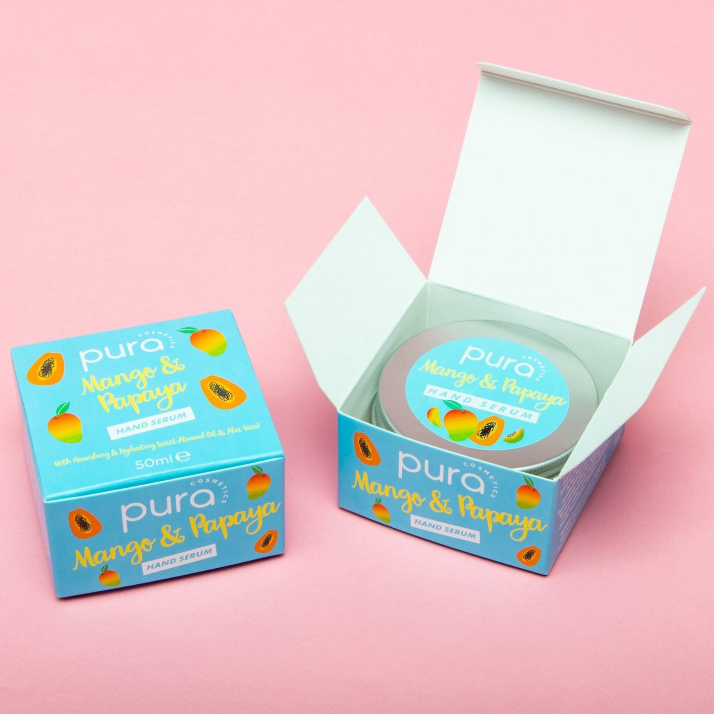 Pura Cosmetics - Hand Serum - Mango & Papaya