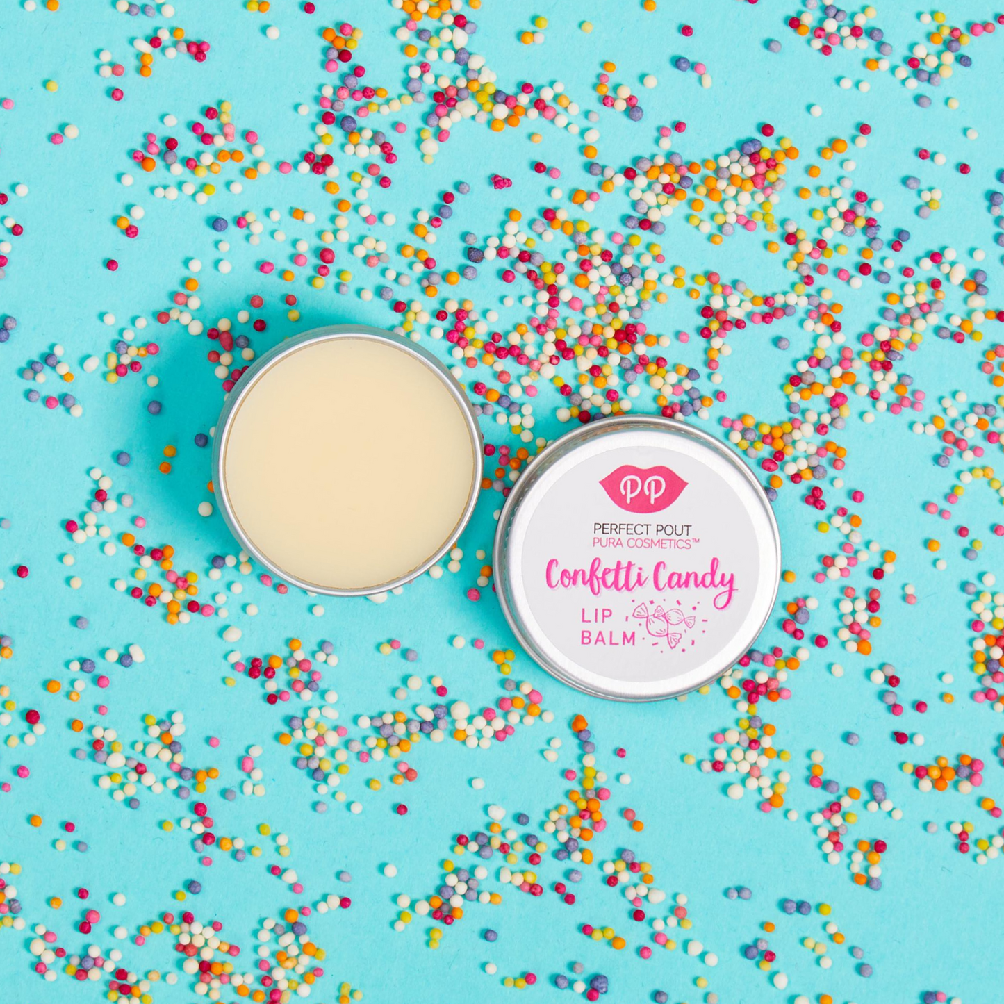 Pura Cosmetics - Lip Balm - Confetti Candy