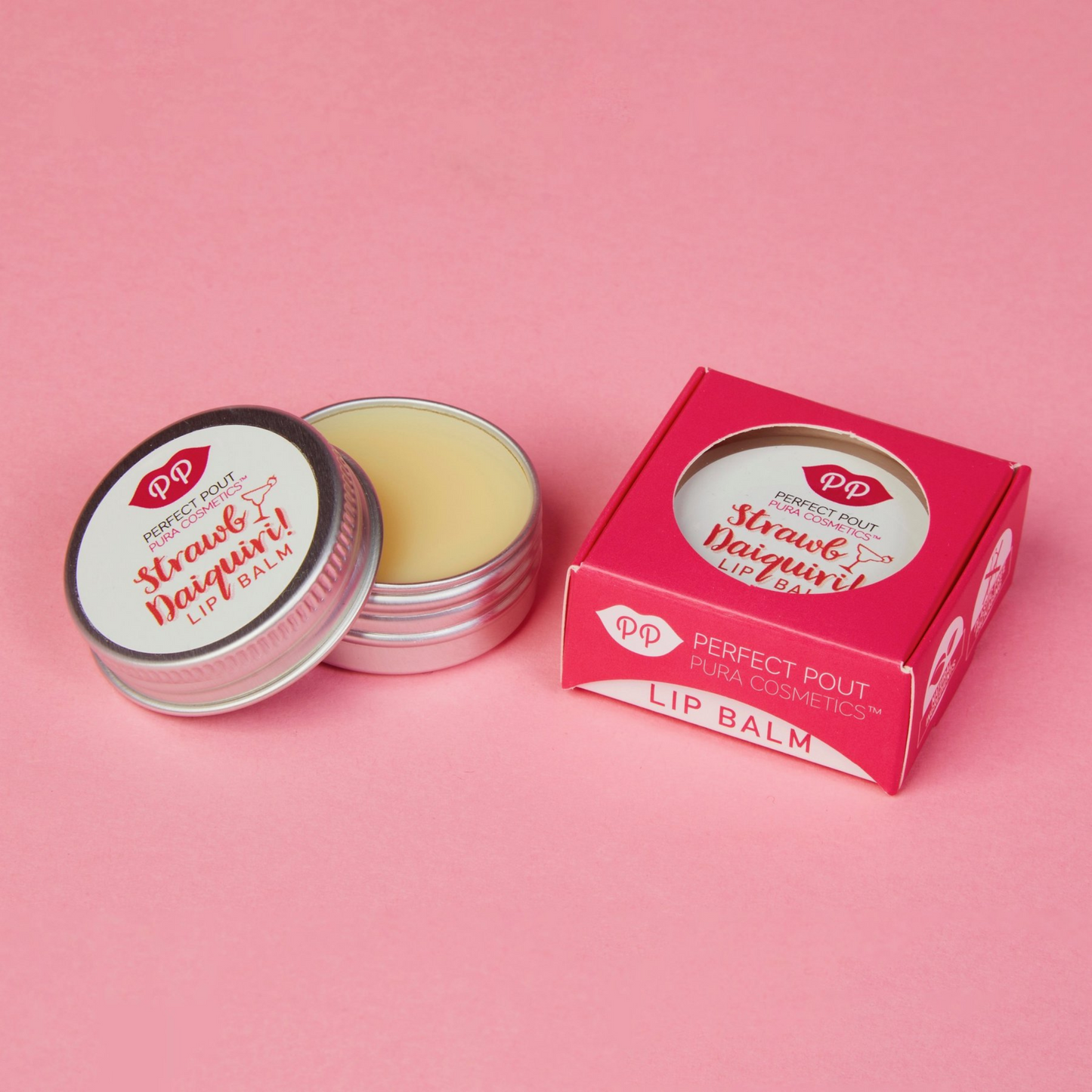 Pura Cosmetics - Lip Balm - Strawb Daiquiri