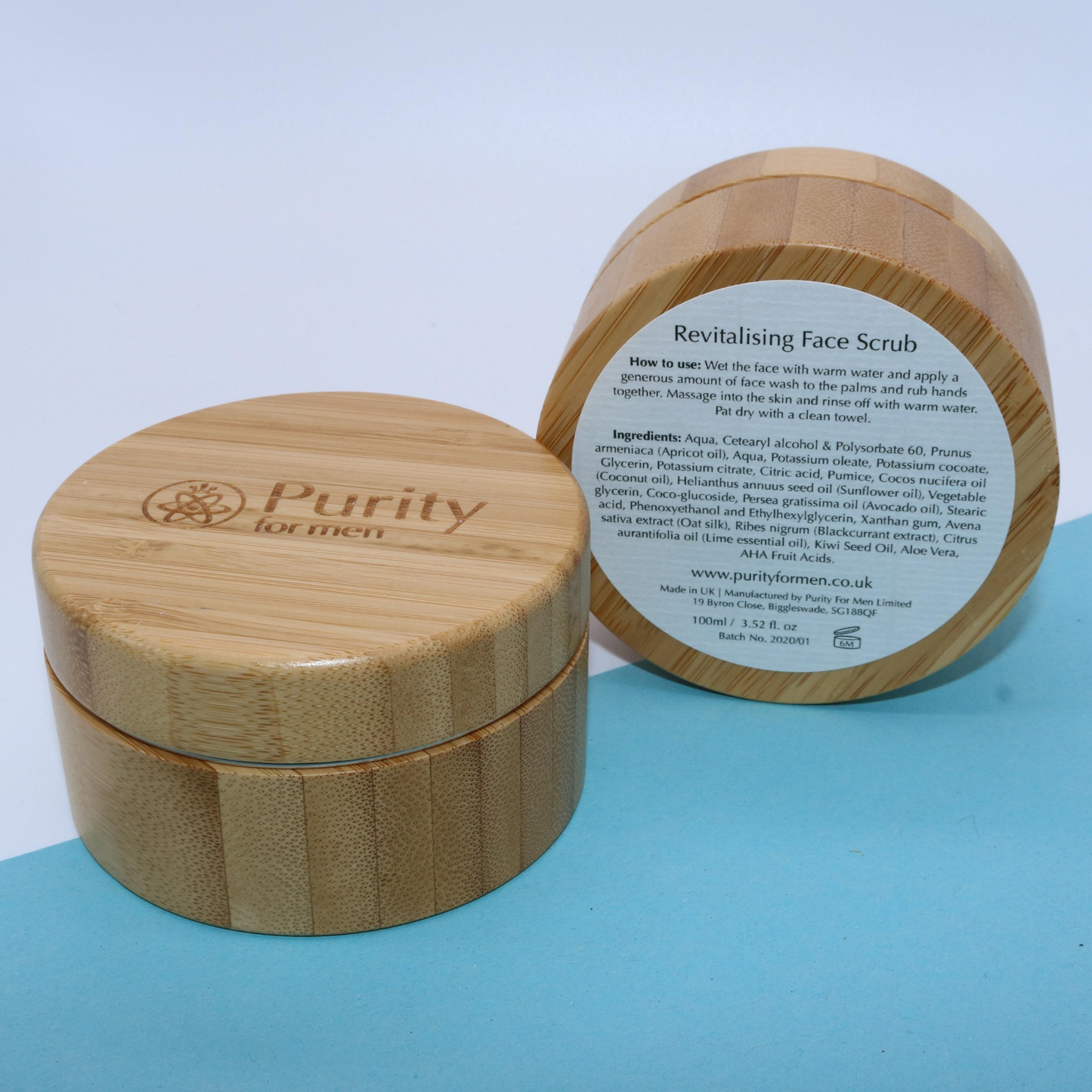 Purity For Men - Revitalising Face Scrub