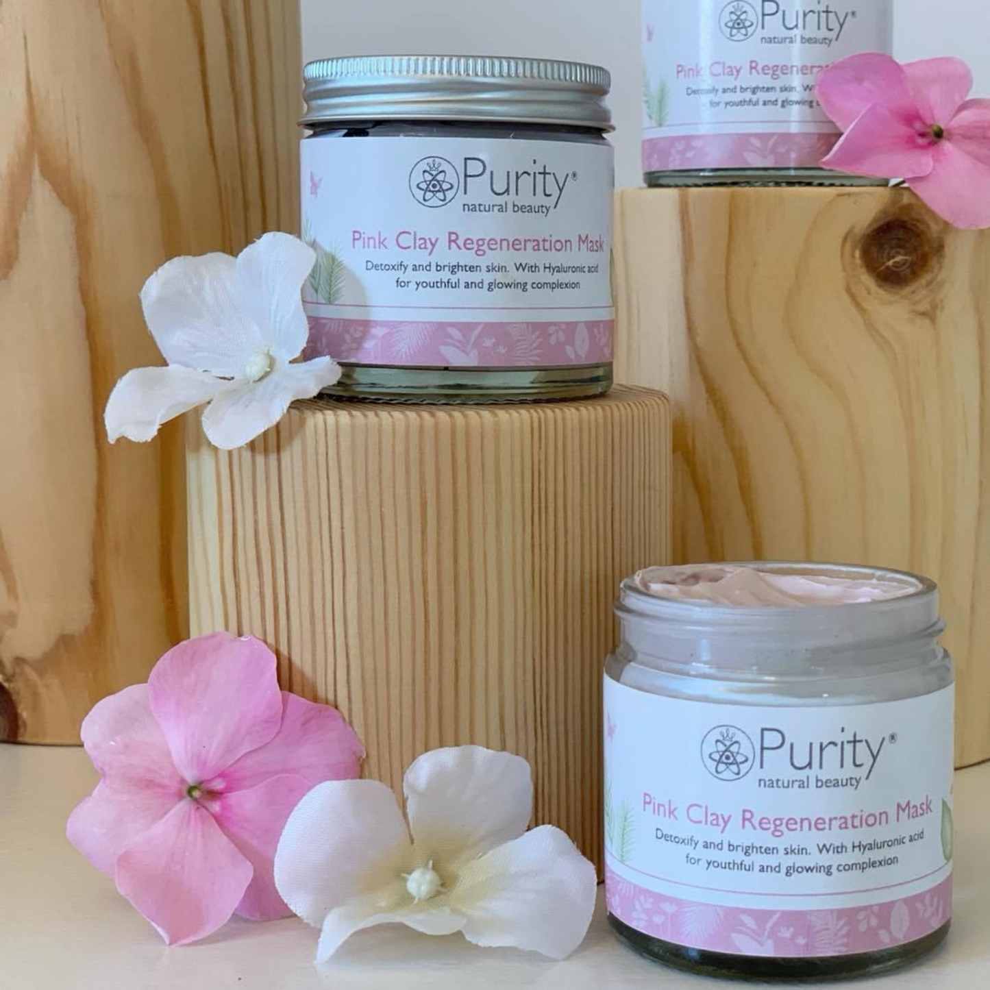 Purity Natural Beauty - Pink Clay Regeneration Mask 50ml