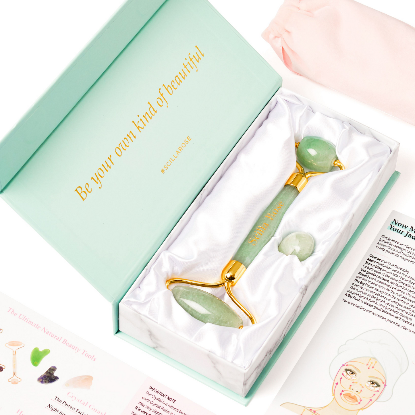 Scilla Rose - Jade Face Roller