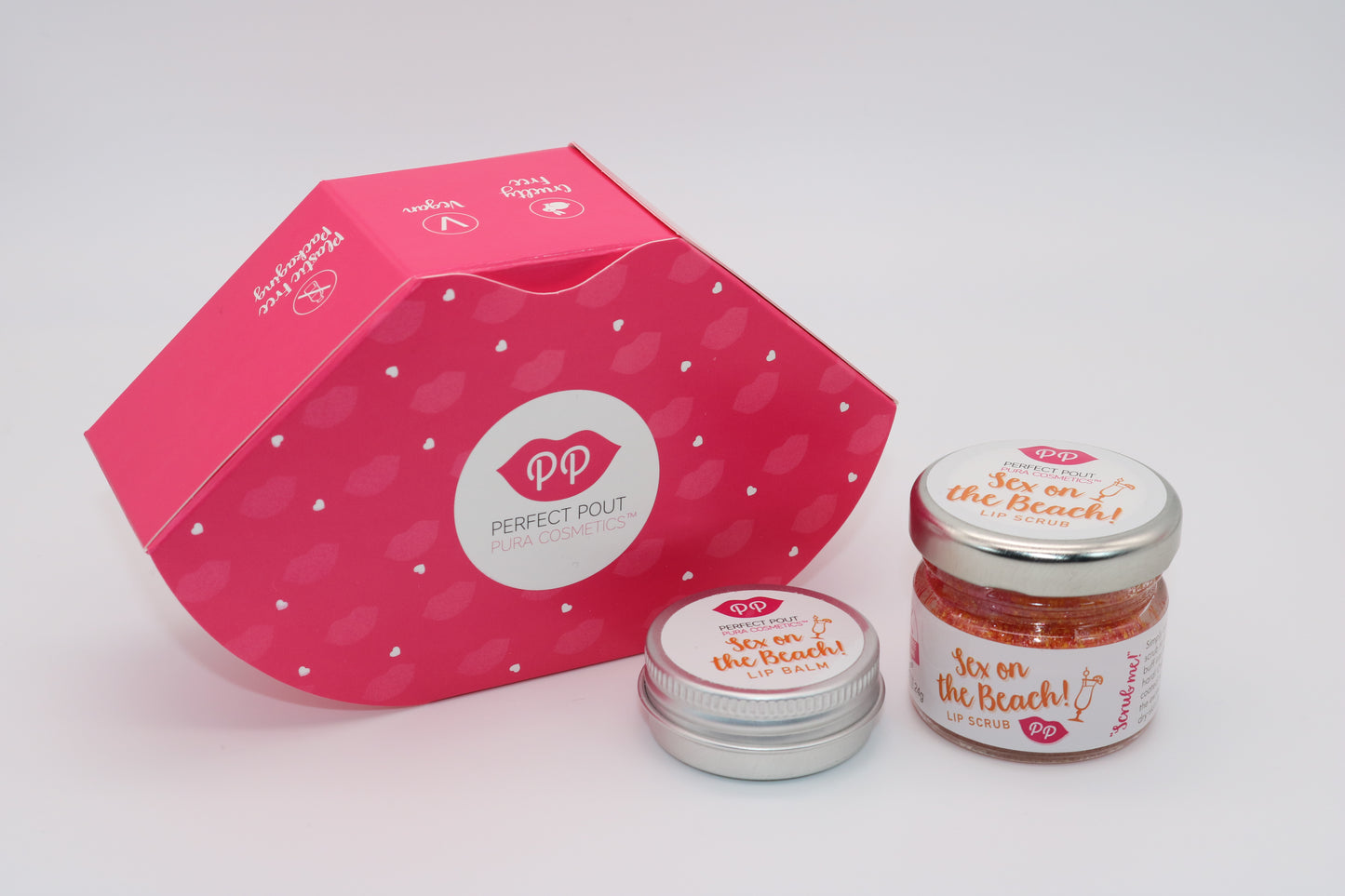 Pura Cosmetics - Gift Set - Lip Balm & Lip Scrub