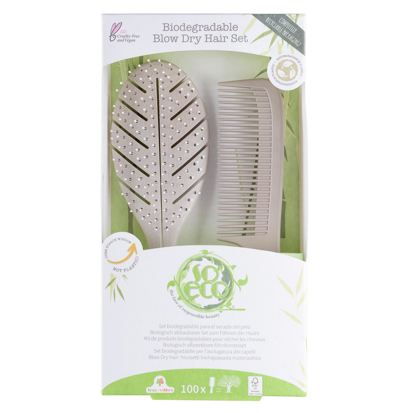 So Eco - Biodegradable Blow Dry Hair Set