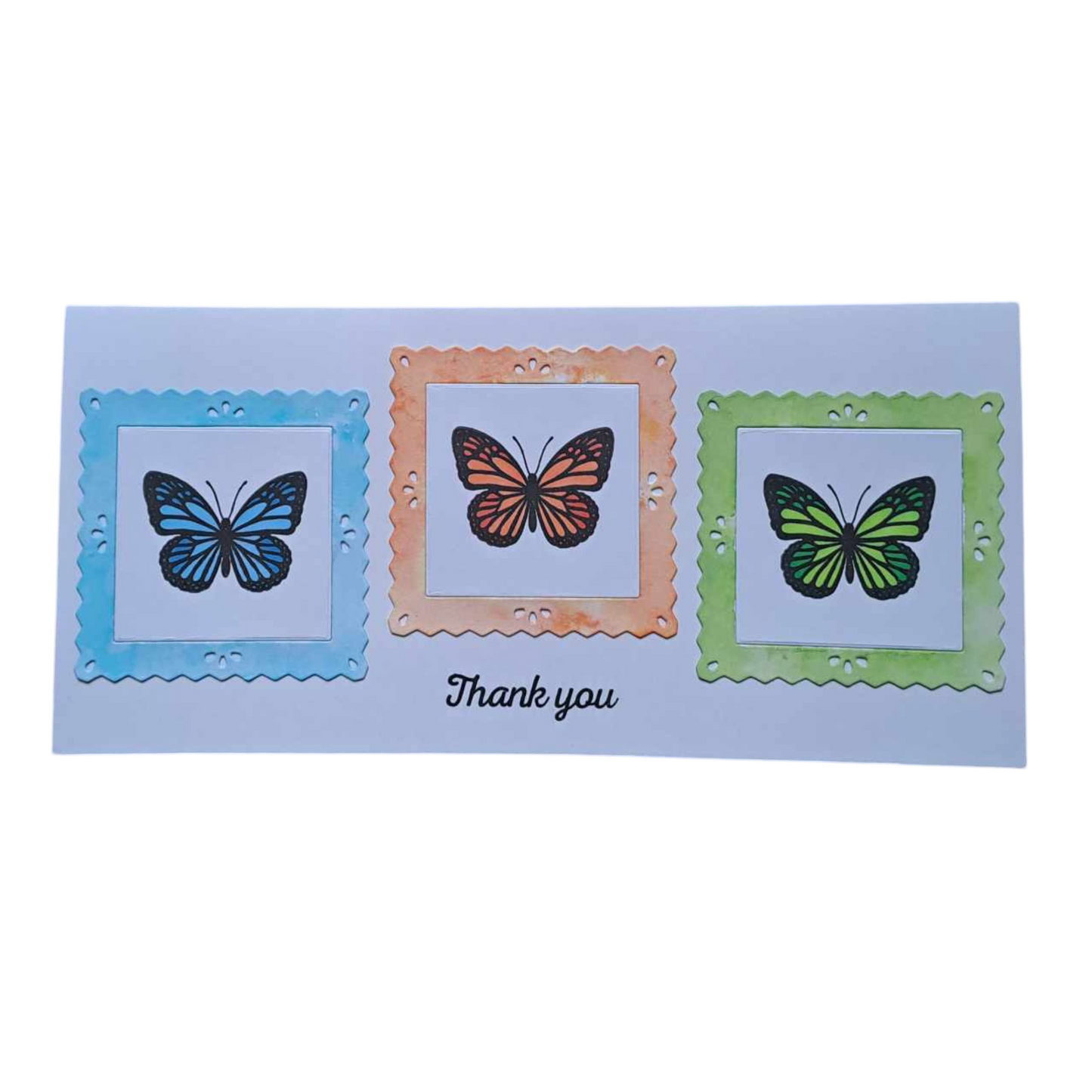 Framed Butterfly Thank You Card - Only 1 available