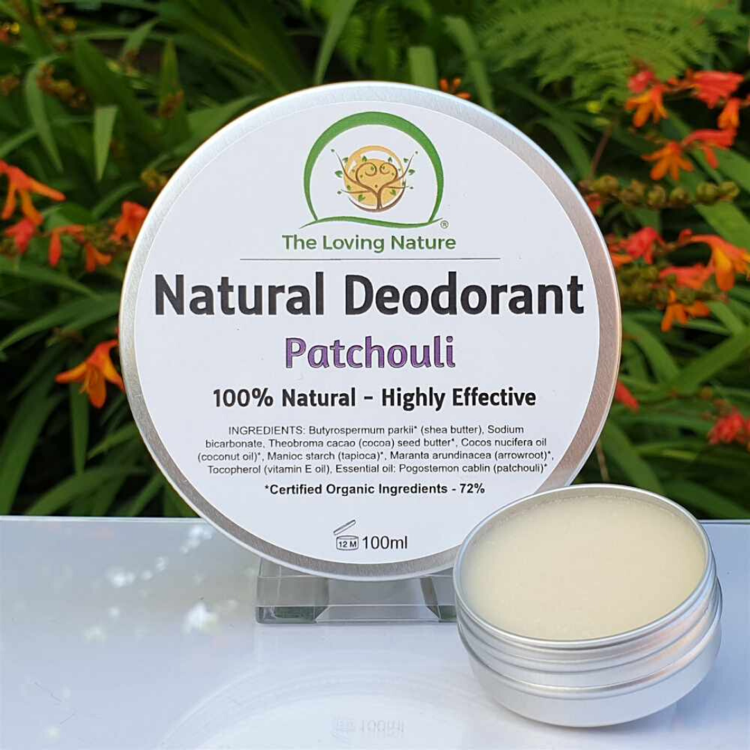 The Loving Nature - Natural Deodorant - Patchouli 15ml