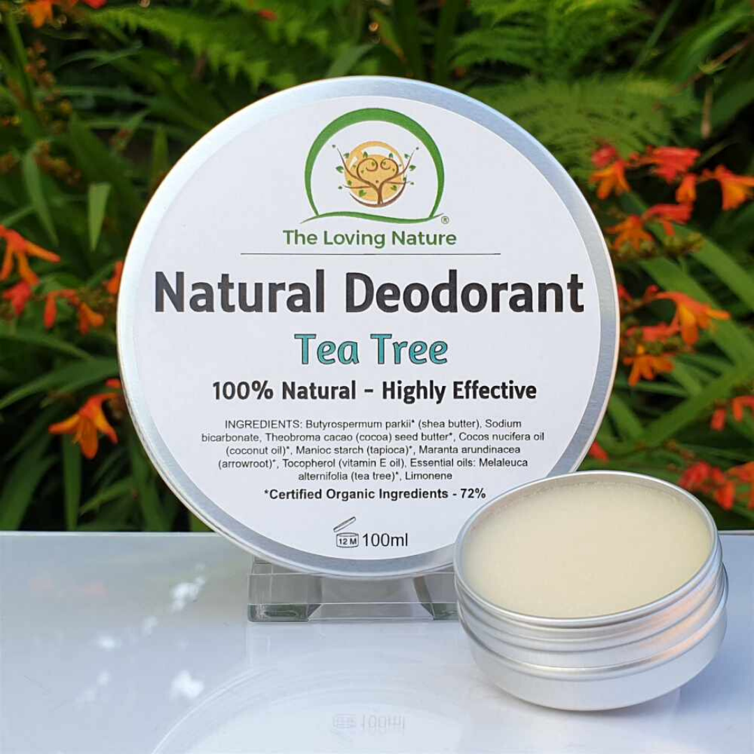The Loving Nature - Natural Deodorant - Tea Tree 15ml