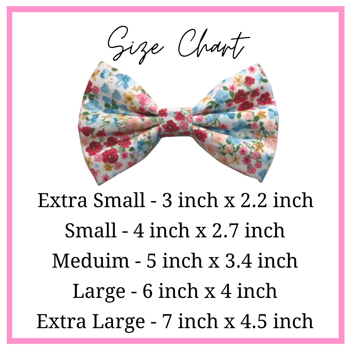 Laura Floral Hair Bow