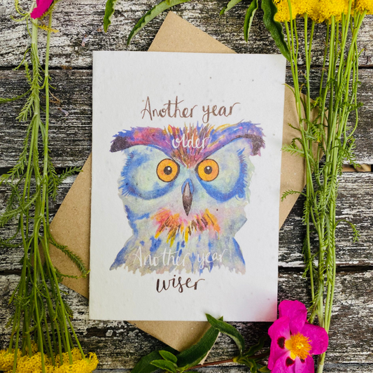 Loop Loop - Plantable Seed Card - Another Year Wiser