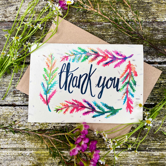 Loop Loop - Plantable Seed Card - Thank You