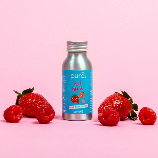 Pura Cosmetics - Hand Cleansing Gel - Red Berries