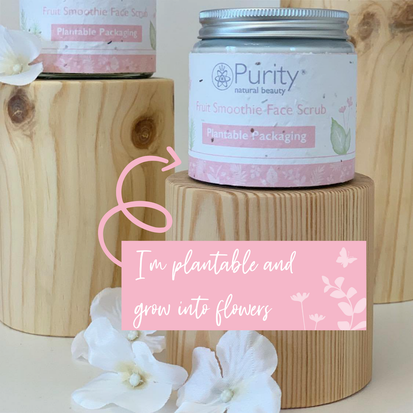 Purity Natural Beauty - Fruit Smoothie Face Scrub 100ml