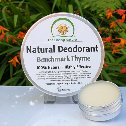 The Loving Nature - Natural Deodorant - Benchmark Thyme 15ml