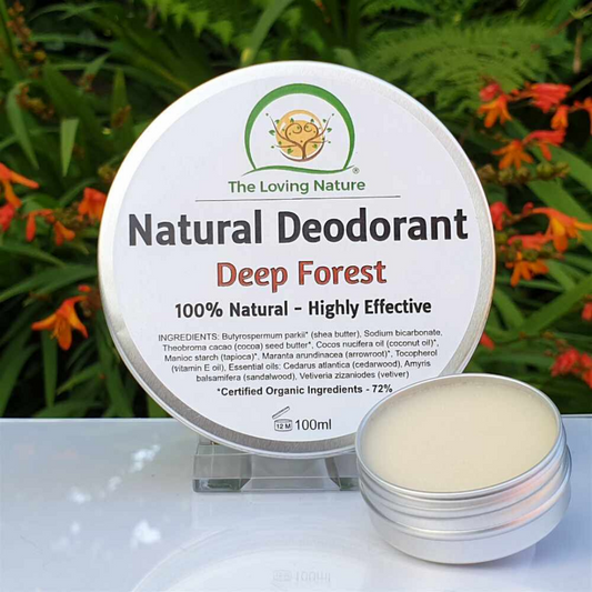 The Loving Nature - Natural Deodorant - Deep Forest 60ml